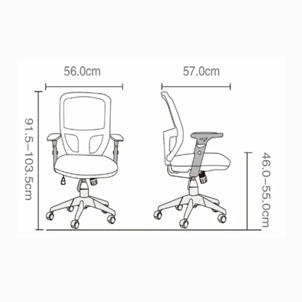 SILLA EJECUTIVA ERGONOMICA KB-2011 - Imagen 3