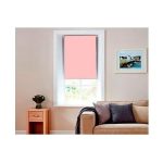 Cortina Roller Blackout 100x165 Cm Rosa - Imagen 2
