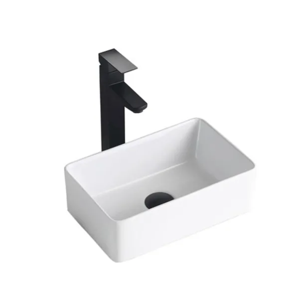 Lavamanos Sobreponer SLC933-B / 37x23,5x12 No incluye grifería - Imagen 3