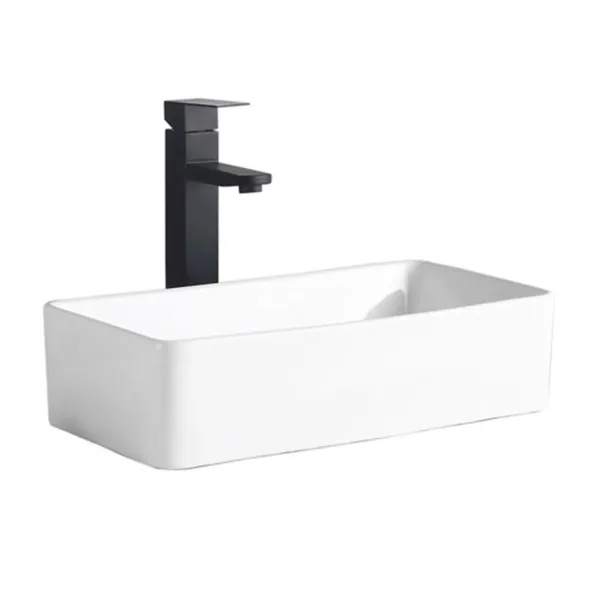 Lavamanos Sobreponer SLC934-B / 47x24x12cm No Incluye Grifería - Imagen 3