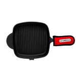 Sarten Grill Hierro Fundido Cuadrado 26cms + Tomador - Imagen 4