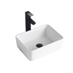 Lavamanos Sobreponer SLC910B / 41x30x13,5cm No Incluye Grifería - Imagen 3