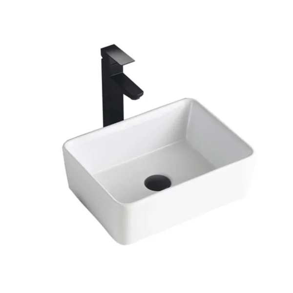 Lavamanos Sobreponer SLC910B / 41x30x13,5cm No Incluye Grifería - Imagen 3