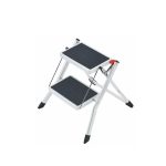 TABURETE PLEGABLE 2 PELDAÑOS 0.44 MTS 150 KG MAGNA