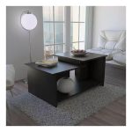 Mesa De Centro Wema Wengue 89x53x42 Cms Mlw 648 - Imagen 6