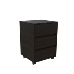 Archivador 3 Cajones Office-wengue 45x45x66 Cm