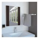 Espejo Flotante Madrid Wengue 60x45 Cms Elw 2979 - Imagen 2