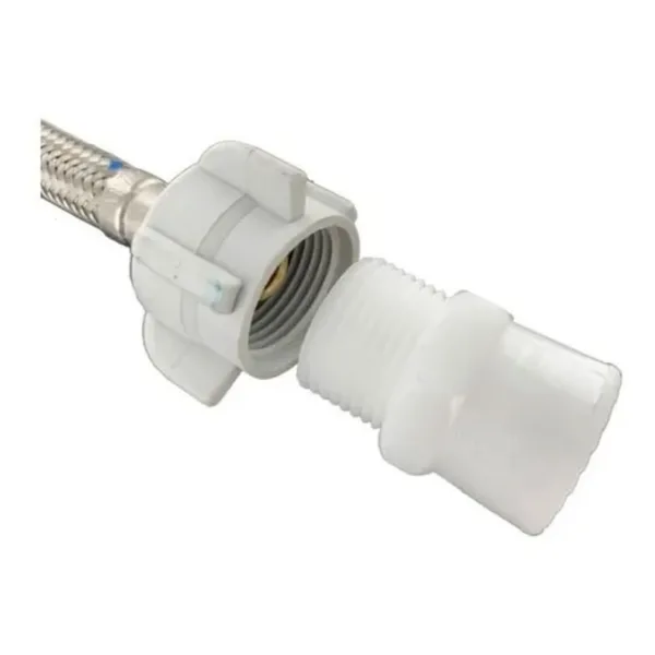 Kit Flexible 1/2×7/8x30cms C/llave Angular Para Wc - Imagen 7