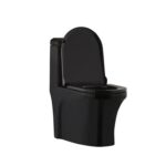 Wc one piece descarga 30 cms Brillant Black 300N