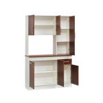 Compacto Cocina 110 Blanco/Cerezo 110×38×180 cm