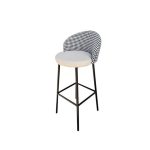 Silla Taburete Bar Dechaüs Cuero-metal 76x38cm J8-46 - Imagen 3