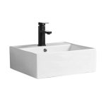 Lavamanos Sobreponer SLC844B / 46x46x16cm No incluye grifería