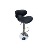 Silla Taburete Bar Dec Haus Metal-ecocuero 62-82 Cm J10-14 Negro