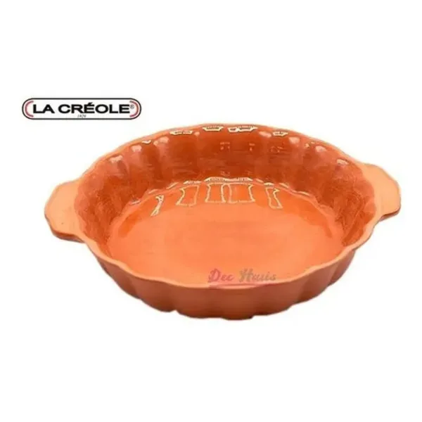 Molde Para Tartas Terracota Ceramica Vetrificado Diam 25 Cm - Imagen 3
