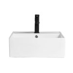 Lavamanos Sobreponer SLC844B / 46x46x16cm No incluye grifería - Imagen 2