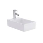 Lavamanos Sobreponer SLC9070B / 48x27x12,5cm No Incluye Grifería - Imagen 2