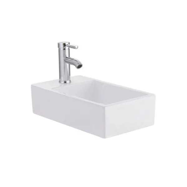 Lavamanos Sobreponer SLC9070B / 48x27x12,5cm No Incluye Grifería - Imagen 2