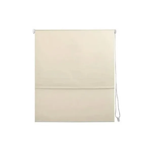 Cortina Roller Doble Blackout 80x165 Cm Liso Beige - Imagen 2