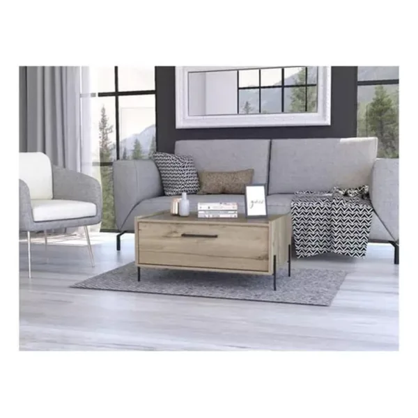 Mesa De Centro Shangai Duna 84x57x40 Cms Mld 5783 - Imagen 6