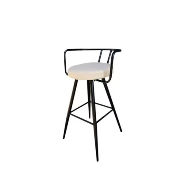 Silla Taburete Bar Dechaüs Cuero-metal 75x46cm J8-47 - Imagen 4