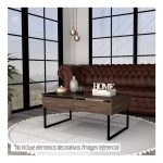 Mesa Centro Funcional 101x61x45-57 Cms Coñac-wengue