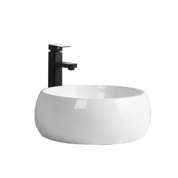 Lavamanos Sobreponer SLC8205B / 40x40x15,5cm No Incluye Grifería - Imagen 3