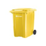 Contenedor de Basura Plástico 360 Lt Alemán AZUL-ROJO-AMARILLO