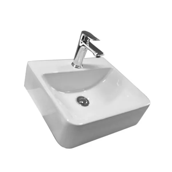 Lavamanos Sobreponer SLC940-B / 41x37x13cm No Incluye Grifería - Imagen 2