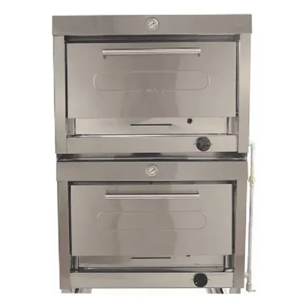 Horno Industrial Maigas 2 Camaras Enlozado 65x58 Cms - Imagen 2