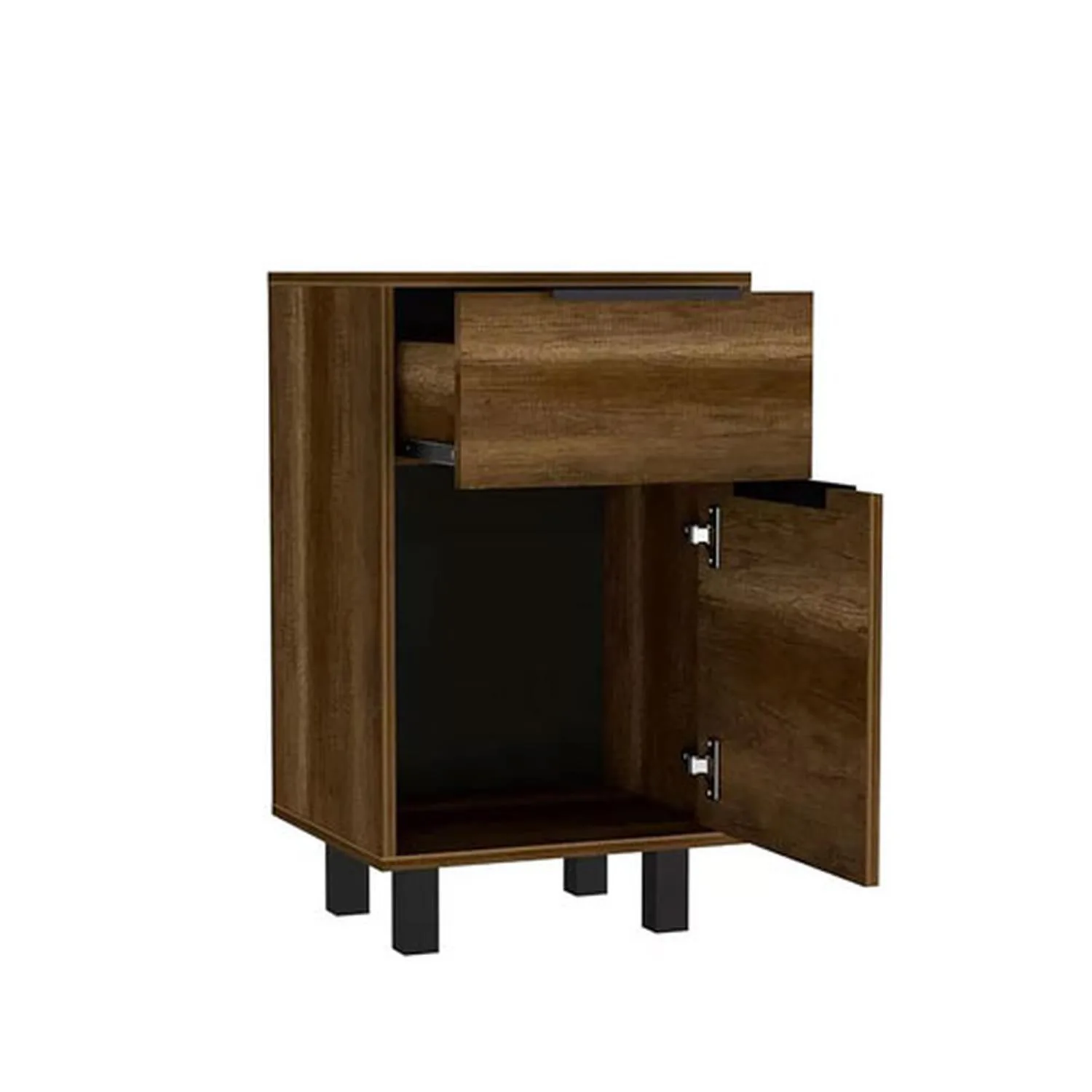Velador Kaia Z-41 Caramelo-wengue 41x36x70 Cm - Imagen 2