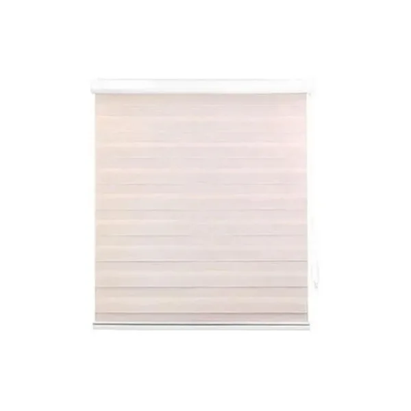 Cortina Roller Zebra 120x165cm Textura Beige - Imagen 2