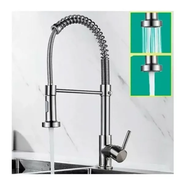 Llave Monomando Cocina Con Boquilla Extraíble 44cms - Imagen 4