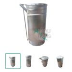 Basurero de acero inoxidable capacidad 90 litros origen nacional