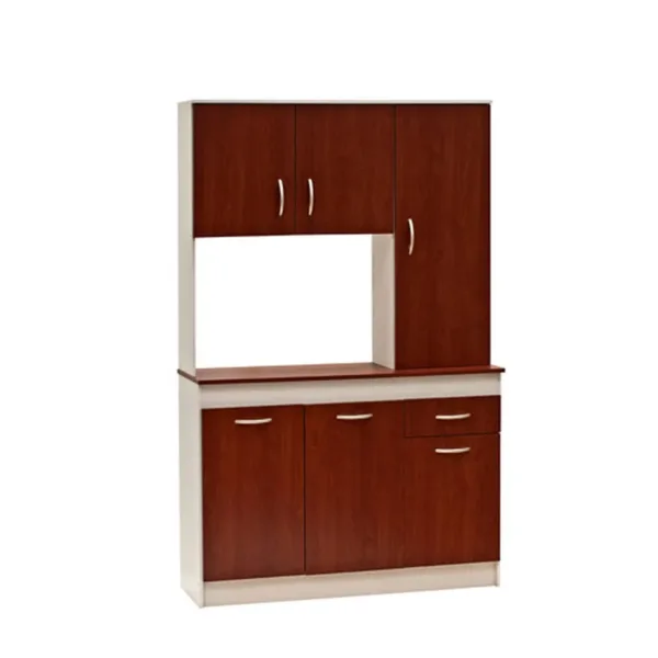 Compacto Cocina 110 Blanco/Cerezo 110×38×180 cm - Imagen 3