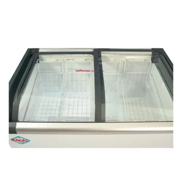 Congelador Tipo Isla Tapa Vidrio Curvo 273 Lts - Imagen 2