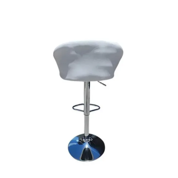 Silla Bar Bemus 62-82 Cms Alt. Total 103cm Ecocuero Blanco - Imagen 5