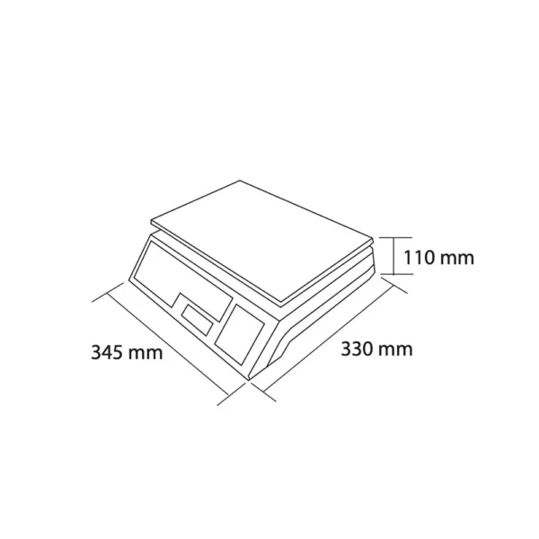 Balanza electrónica 30 kg. Maigas - Imagen 4
