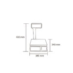 Balanza electrónica visor lateral 30 Kg - Imagen 3