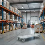 CARRO PLATAFORMA MANGO ABATIBLE CAP DE CARGA 300 KGS LARGO 120 CMS