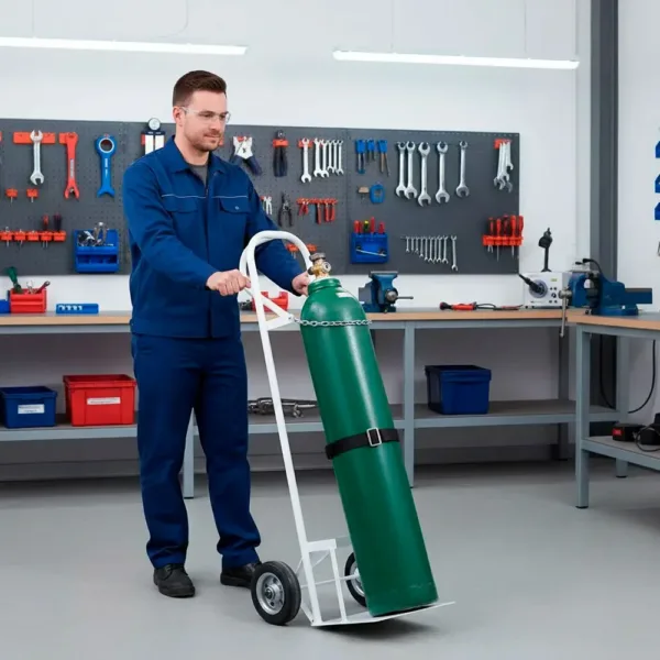 Carro Yegua Oxigeno botella 100 kgs - Imagen 2