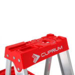 ESCALERA ALUMINIO TIJERA 1.53 M. 5 PELDAÑOS 150 KG CUPRUM - Imagen 3
