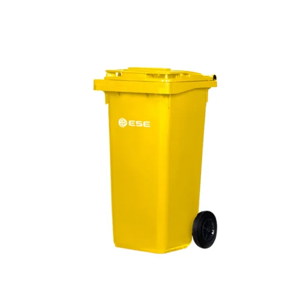 Contenedor de Basura Plástico Alemán 120 Lt Variedad Colores - Imagen 2