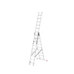 Escalera Aluminio Tijera-telescópica-arrimo 7,92 M 7312 HAILO - Imagen 2