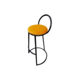 Silla Taburete Bar Dec Haus Metal-cuero 72x35 Cm J8-48 - Imagen 4