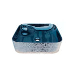 Lavamanos Sobreponer Dechaus Vitreou Plata-ne 43x43 Acb7010