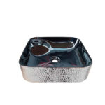Lavamanos Sobreponer Dechaus Vitreou Plata-ne 43x43 Acb7010 - Imagen 2