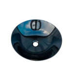 Lavamanos Sobreponer Dechaus Vitreous Black 40x14cm Acb8182 - Imagen 2
