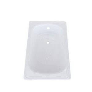 Tina 100x70x36cm esmaltada blanca