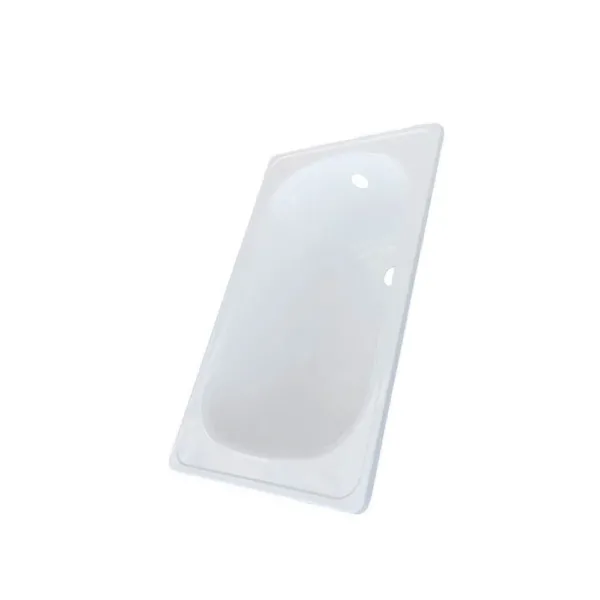 Tina 100x70x36cm esmaltada blanca - Imagen 2