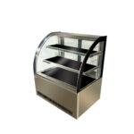 Vitrina Pastelera Refrigerada Curva 350 Lts 100x70